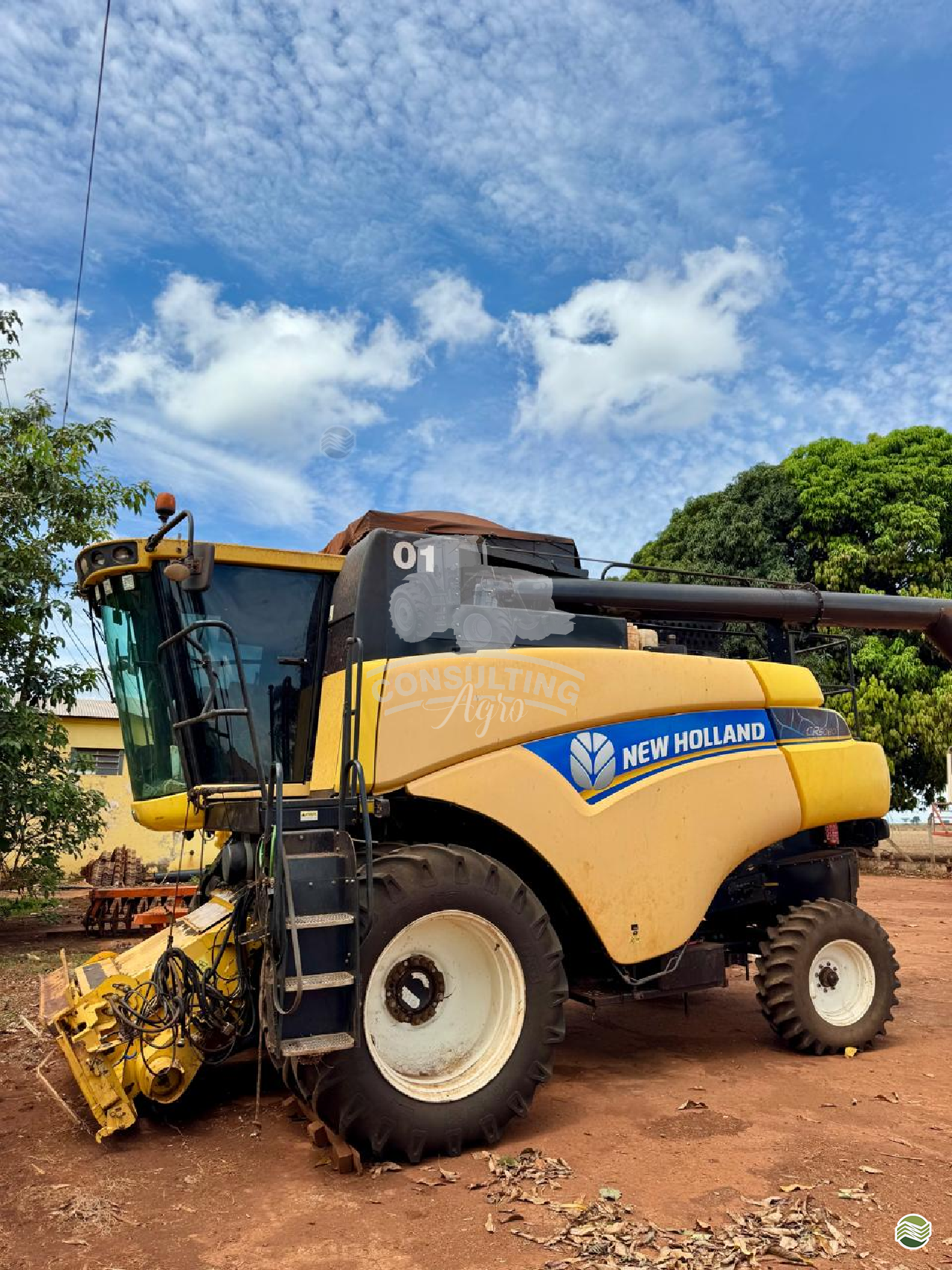 COLHEITADEIRA NEW HOLLAND CR 5080 Consulting Agro ITUVERAVA SÃO PAULO SP